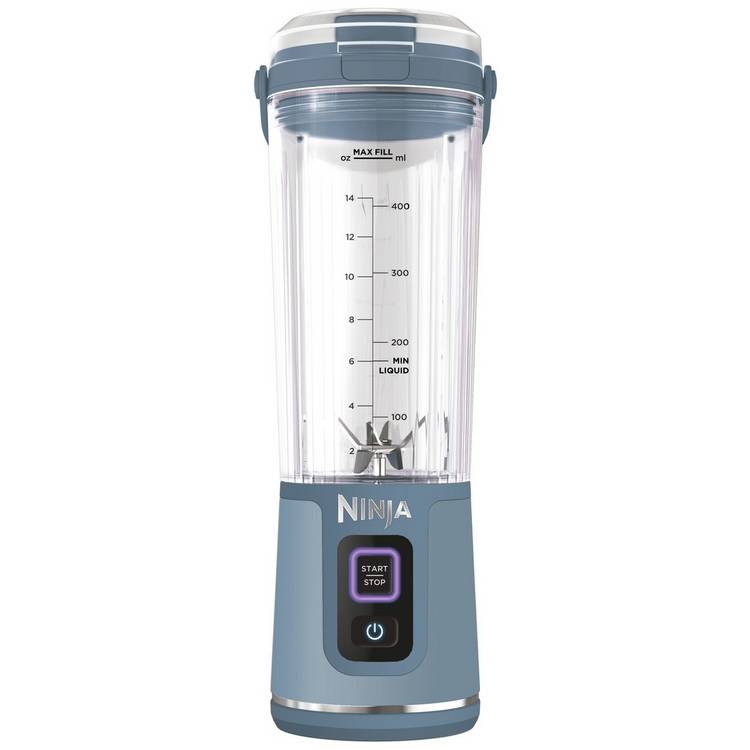 Ninja BC151UKNV Blast Portable Hand Blender - Blue 0