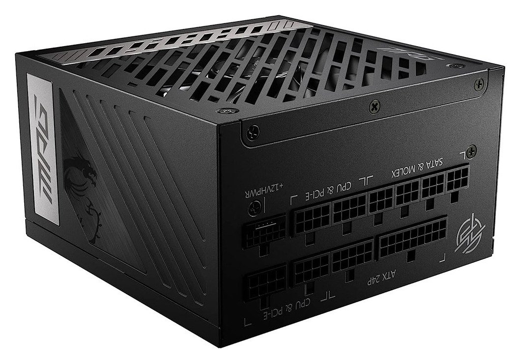 MSI MPG A850G PCIE5 850 Watt Power Supply