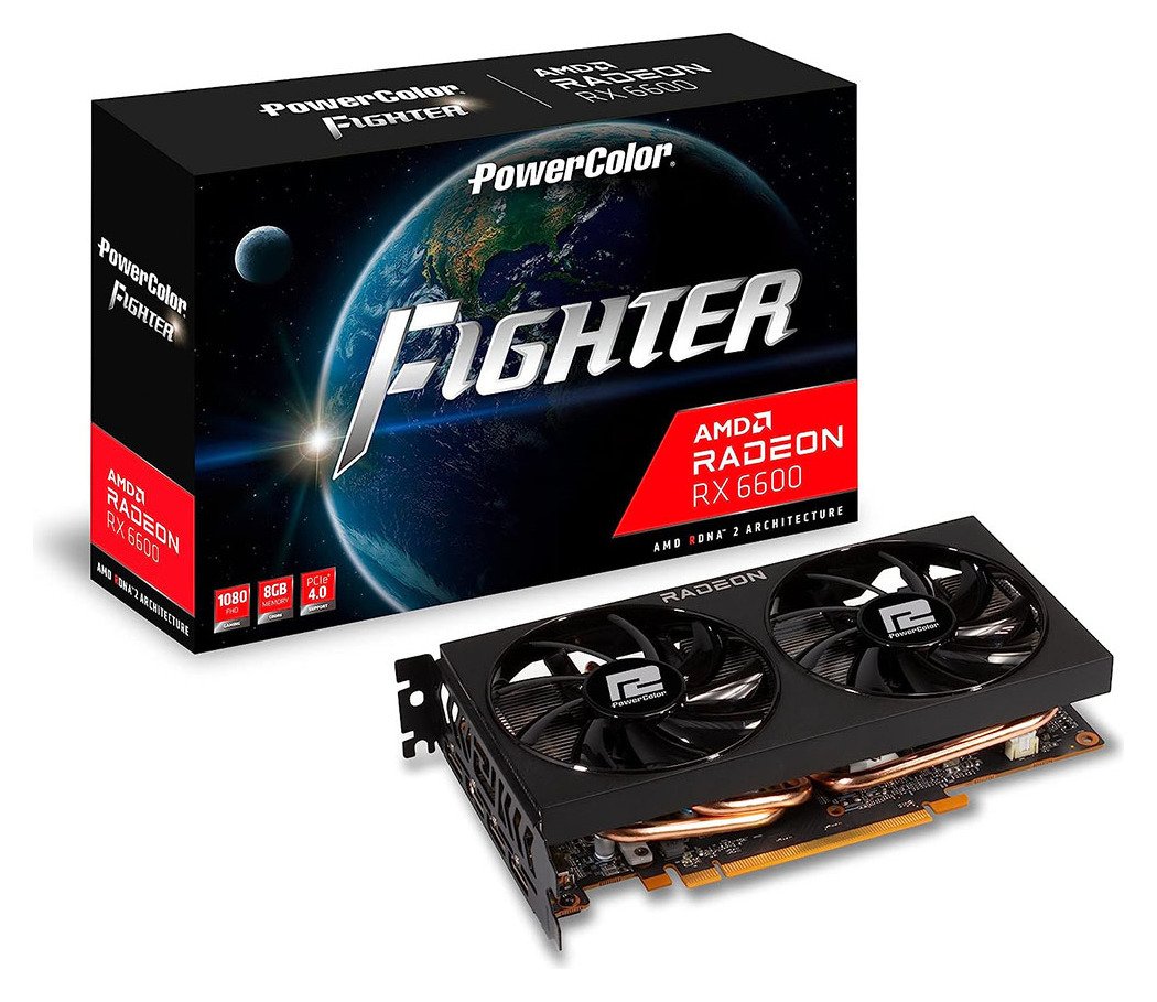 PowerColor Fighter Radeon RX 6600 8GB Graphics Card