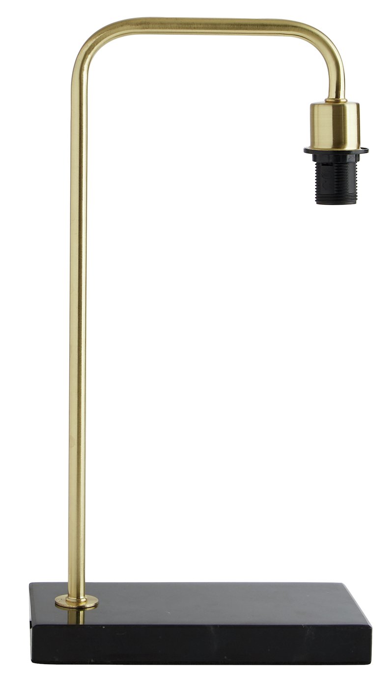 Habitat Marbelle Table Lamp Base - Brass