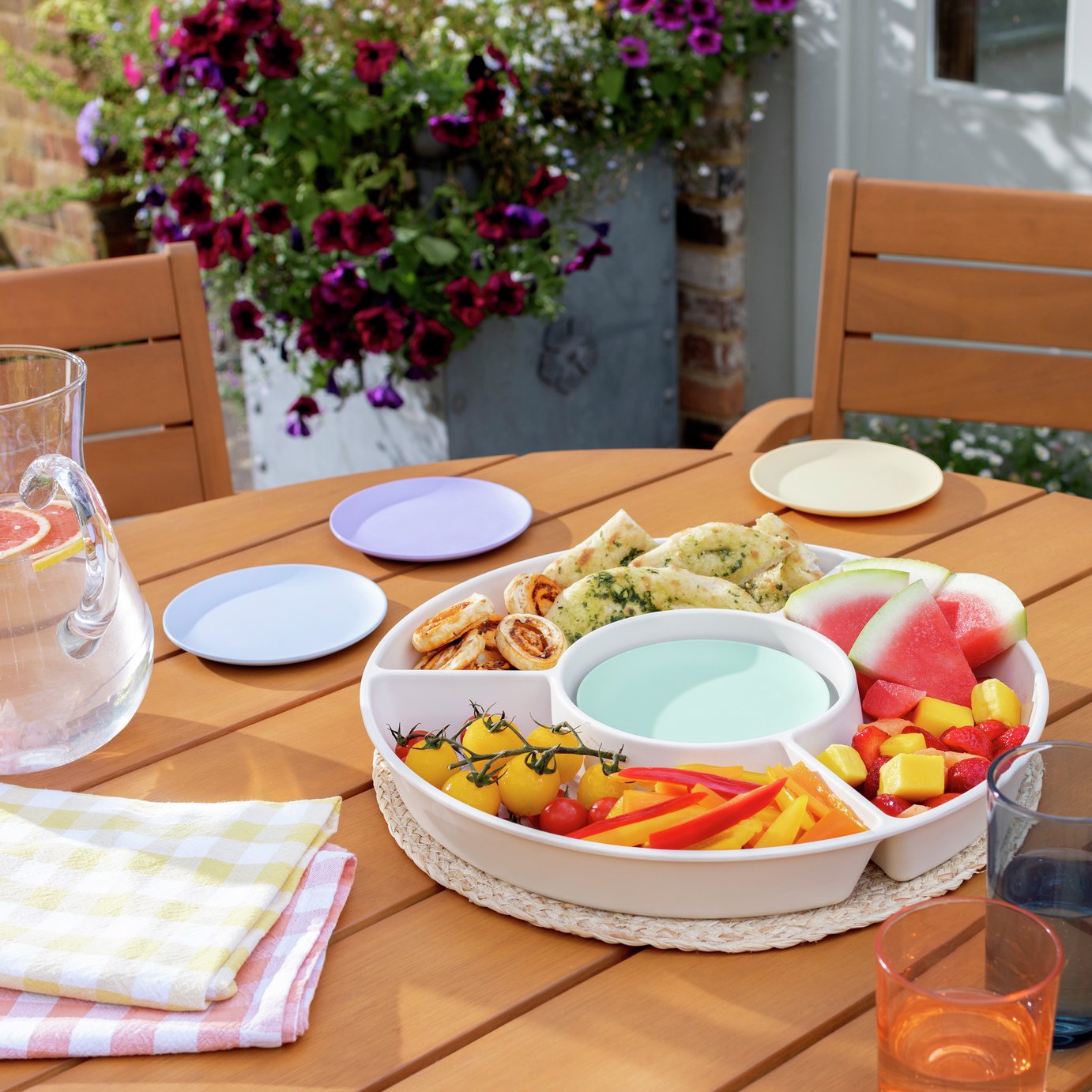 Melamine Serving Platter Set