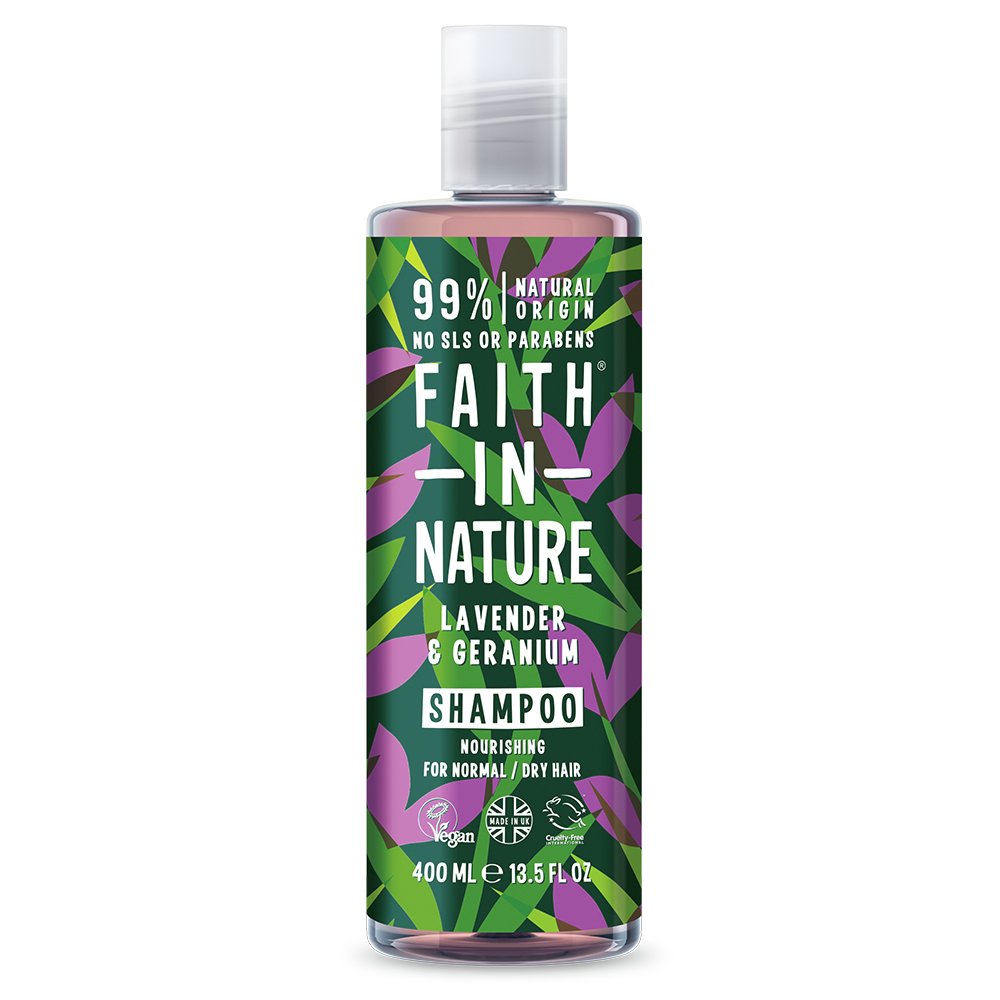 Faith in Nature Lavender Geranium Shampoo - 400ml