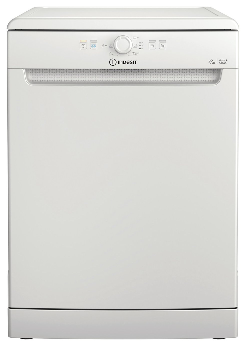 Indesit D2F HK26 UK Full Size Dishwasher - White