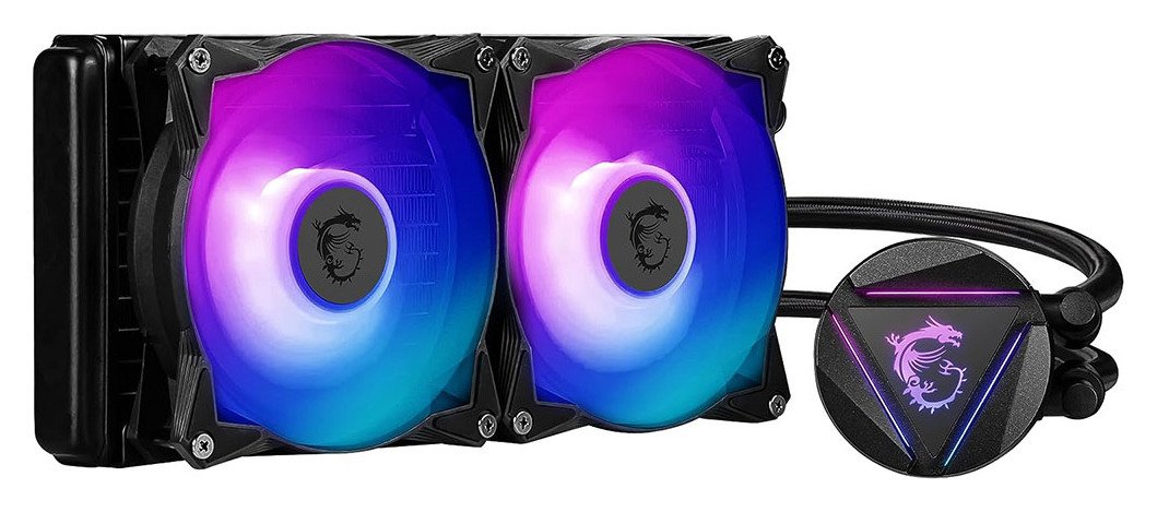 MSI MAG CoreLiquid 240R V2 Liquid CPU Cooler - Black