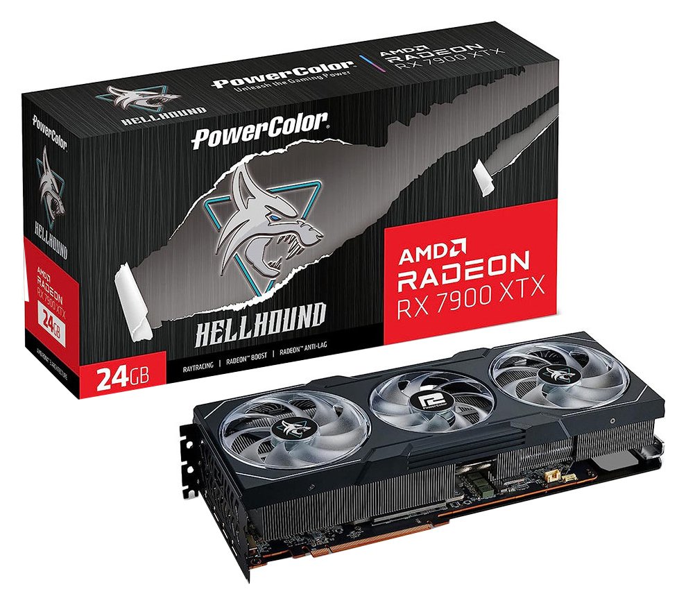 PowerColor AMD Hellhound Radeon RX 7900 24GB Graphics Card