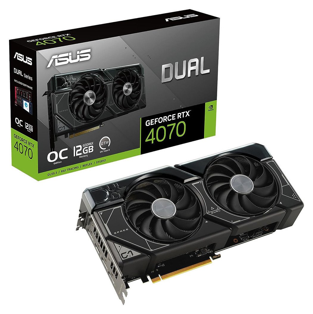 ASUS Dual GeForce RTX 4070 12GB Graphics Card