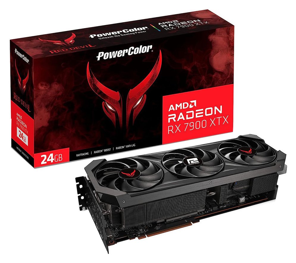 PowerColor Red Devil RX 7900 XTX 24GB Graphics Card