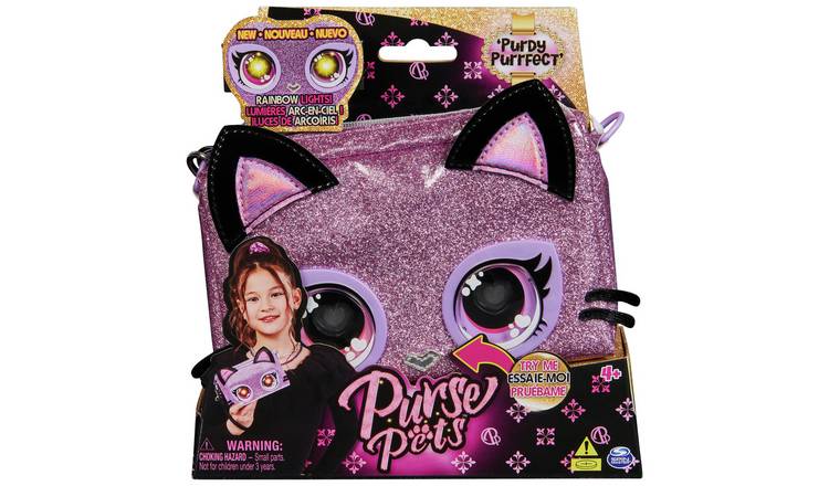 Buy Purse Pets Purdy Purrfect Kitty Interactive Wristlet Bag ...