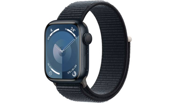 Apple Watch Series 9 41mm Alu Case/ Midnight Sport Loop