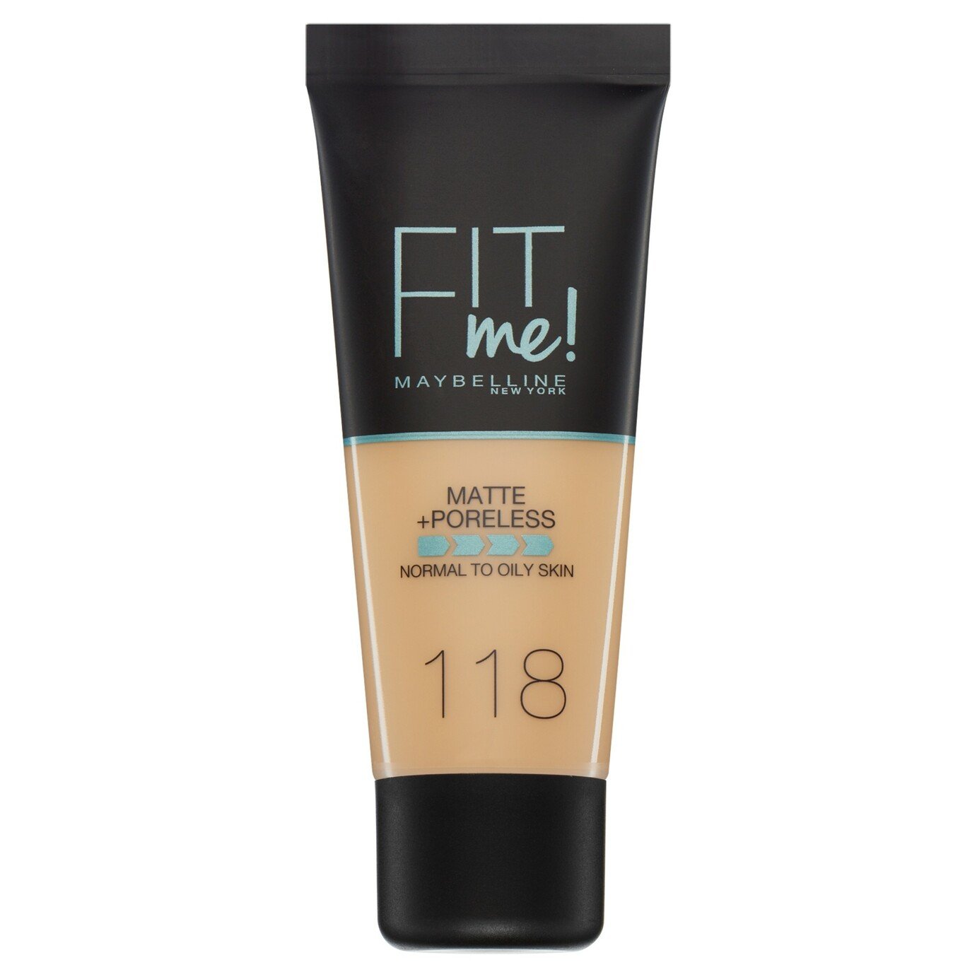 Maybelline Fit Me Matte Poreless Foundation -118 Light Beige Review