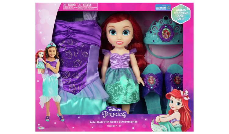  Disney Princess Ariel Rapunzel Girl Footed : Clothing, Shoes &  Jewelry