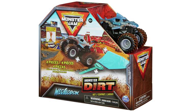 Monster truck cheap playset with sand