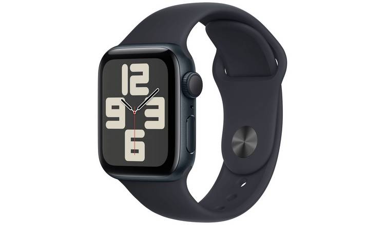 Buy Apple Watch SE 40mm Alu Case Midnight Sport Band M L Fitness and activity trackers Argos