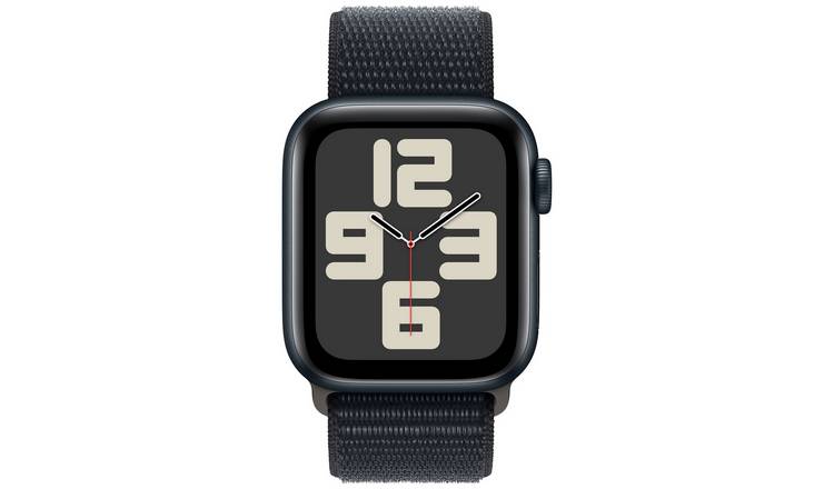 Buy Apple Watch SE GPS 40mm Alu Case Midnight Sport Loop Fitness and activity trackers Argos