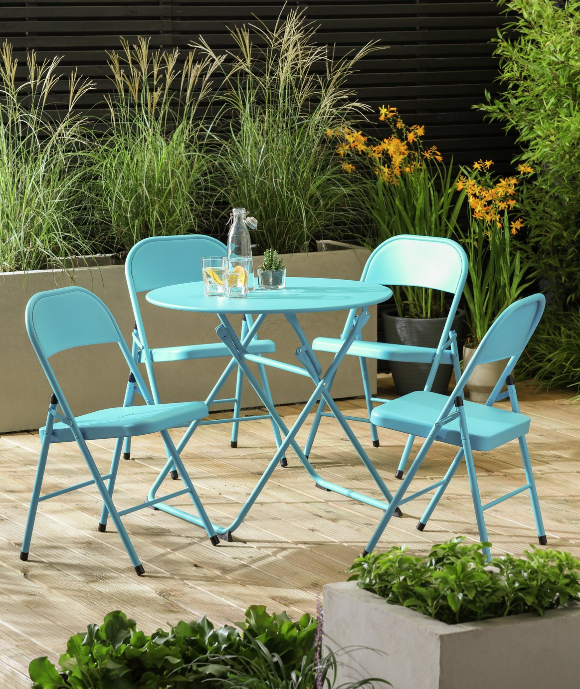 Argos Home Bright 4 Seater Bistro Set Review