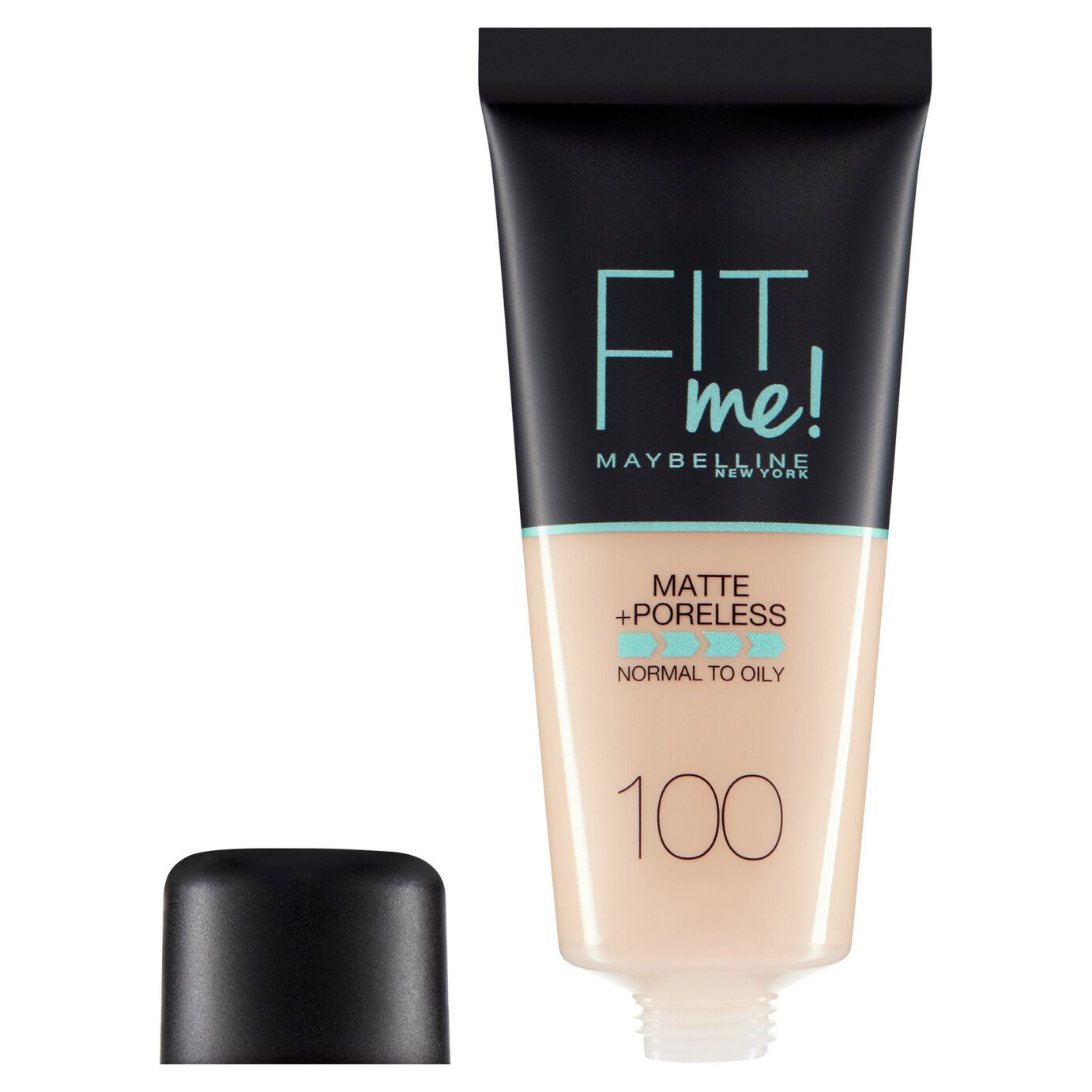 Maybelline Fit Me Up Matte & Poreless Foundation -Warm Ivory Review