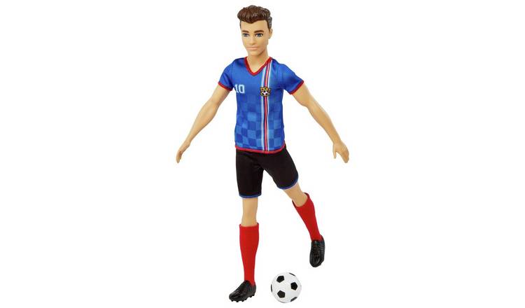 Barbie Ken Footballer Careers Doll - 30cm