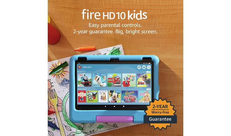 Buy Amazon Fire HD 10 2023 Kids Tablet for 3 7 10.1in 32GB Blue