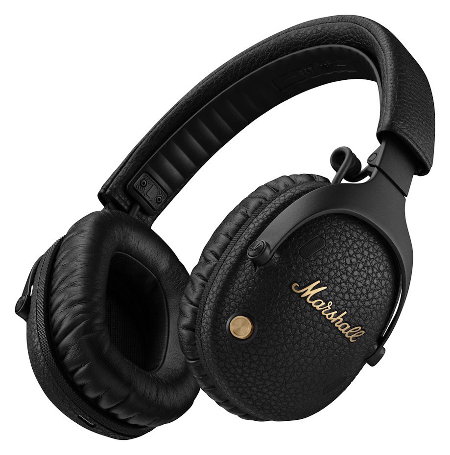 【美品】【正規品 】Marshall Monitor III Buy Marshall Monitor III Over-Ear Wireless Headphones - Black