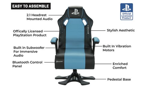 Buy X Rocker Legend 2 1 Wireless Audio Playstation Gaming Chair Online In Italy 3347533