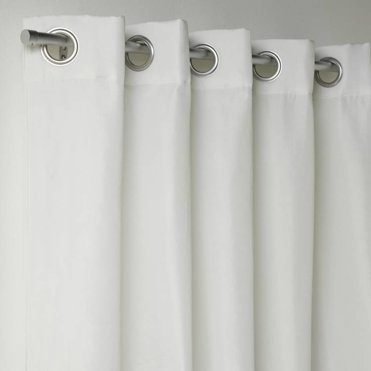 Argos Home Eyelet Thermal Curtain Linings- White 0