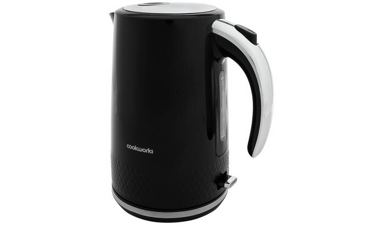 Russell Hobbs 21271 1.7L, Rapid Boil Textures Kettle In Black