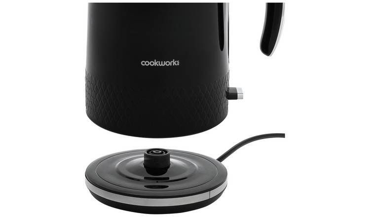 Cookworks black outlet kettle