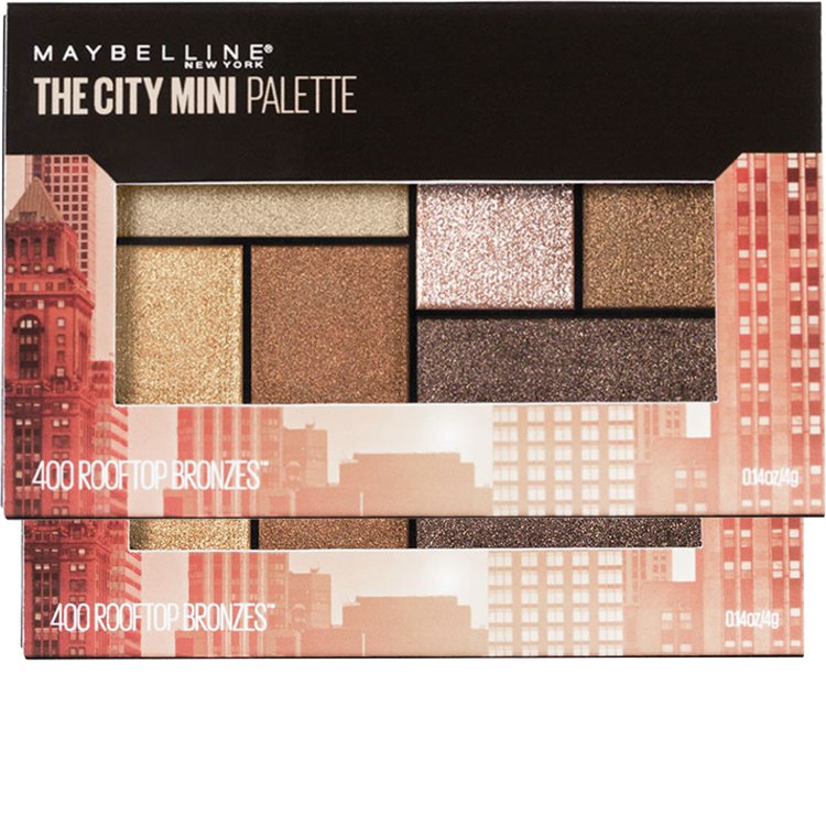 Maybelline City Mini Palette Rooftop Bronzers -Multicoloured