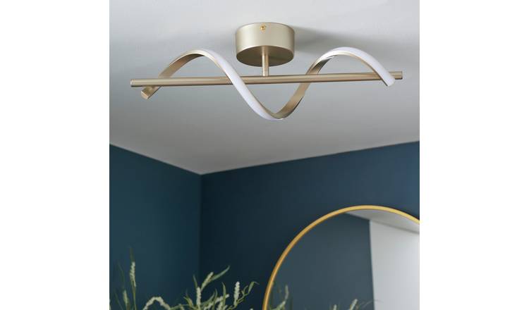 Led gold deals ceiling lights