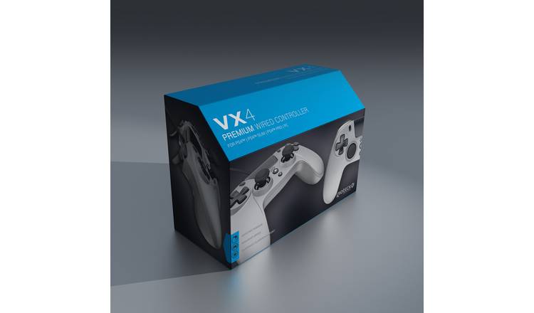 Buy Gioteck Vx 4 Ps4 Wired Controller Titanium Ps4 Controllers And Steering Wheels Argos