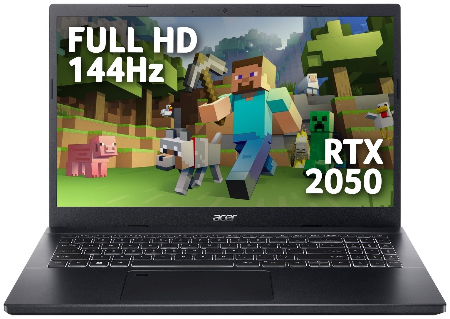 Acer Aspire 7 15.6in i5 8GB 512GB RTX2050 Gaming Laptop