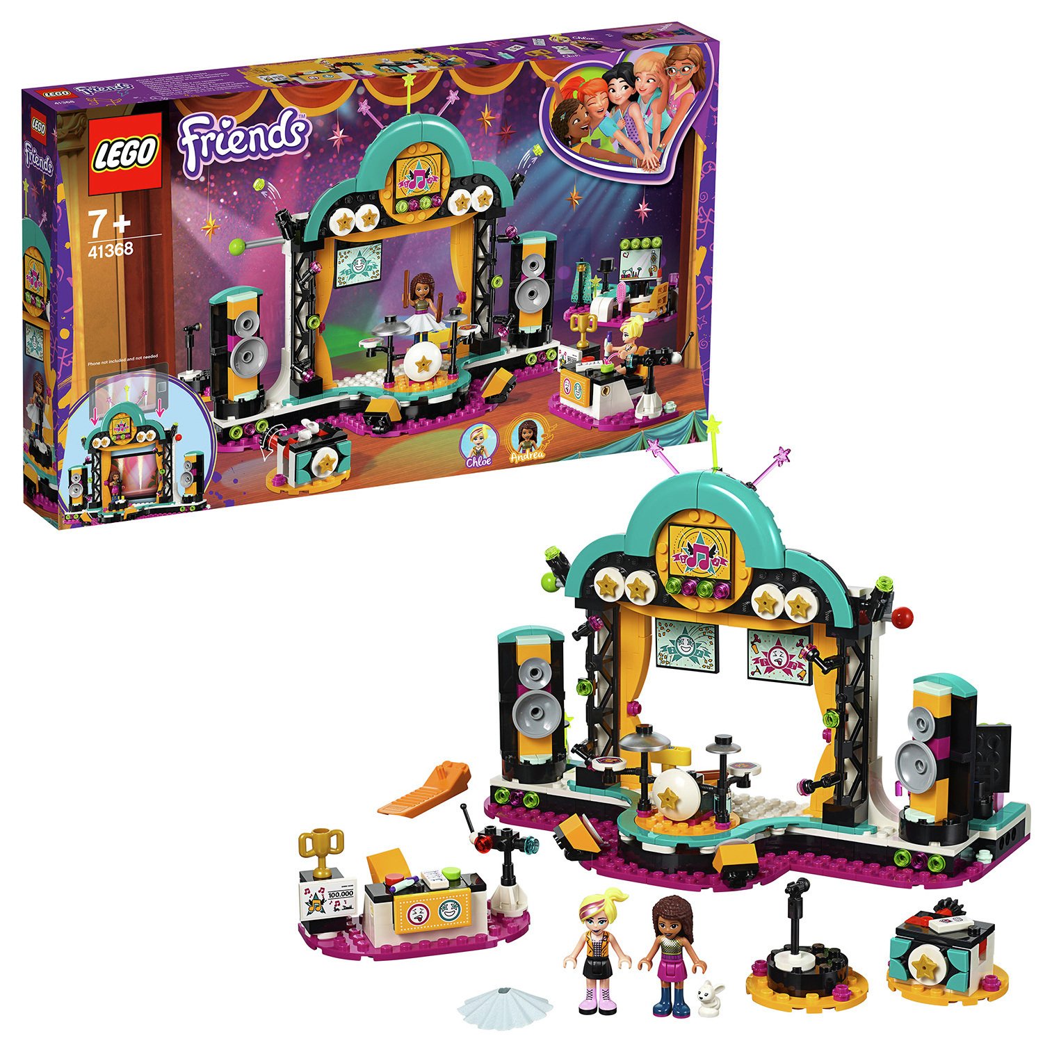 LEGO Friends Andrea's Talent Show Playset - 41368