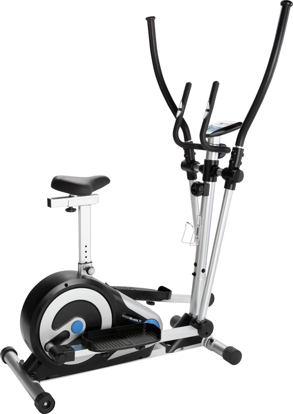 Roger Black 2 in 1 Manual Exercise Bike and Cross Trainer