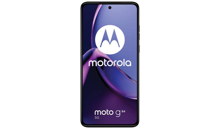 Buy SIM Free Motorola G84 5G 256GB Mobile Phone - Midnight Blue, SIM free  phones