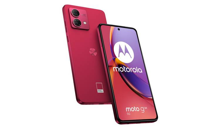 Buy SIM Free Motorola G84 5G 256GB Mobile Phone - Viva Magenta, SIM free  phones