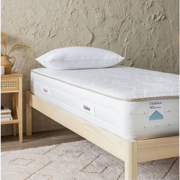 Habitat Pia Natural 1500 Pocket Bliss Mattress - Single 0