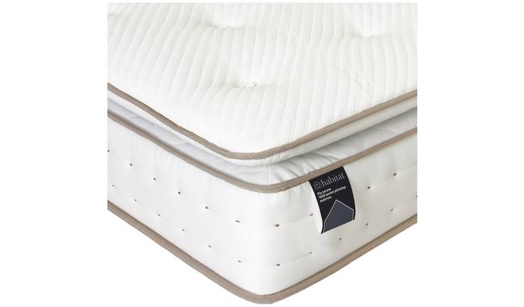 Habitat Pia Natural 1500 Pkt Pillowtop Mattress - Single