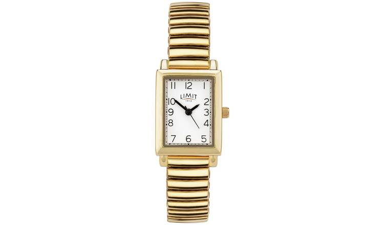 Limit Ladies Gold Plated Stainless Steel Bracelet Watch