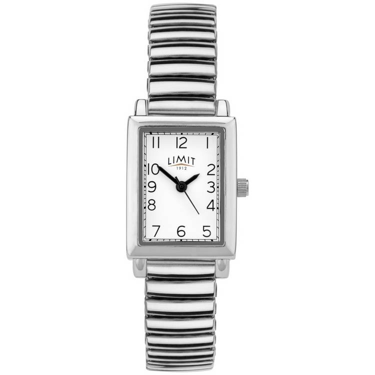 Limit Ladies Silver Plated Stainless Steel Bracelet Watch  0