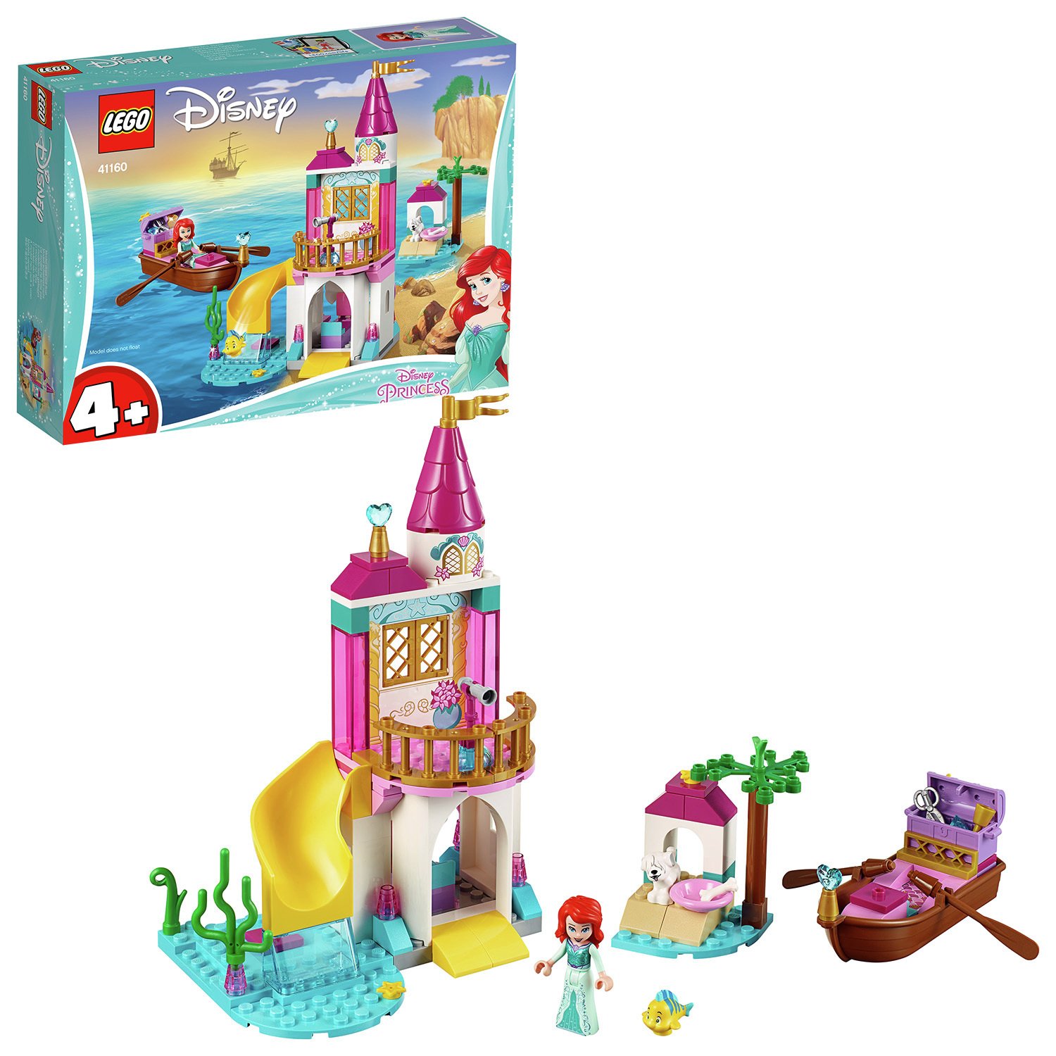 LEGO Disney Princess Ariel's Seaside Castle Toy - 41160