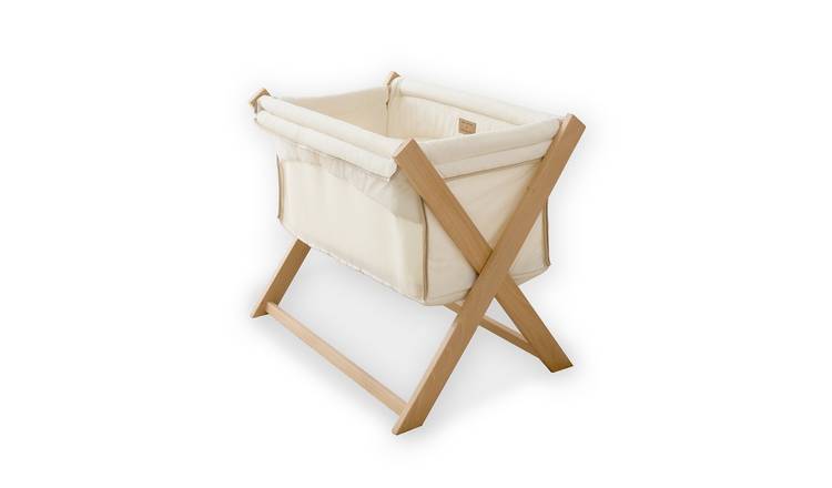 Buy Clair De Lune Organic Folding Cream Crib Cribs and moses baskets Argos