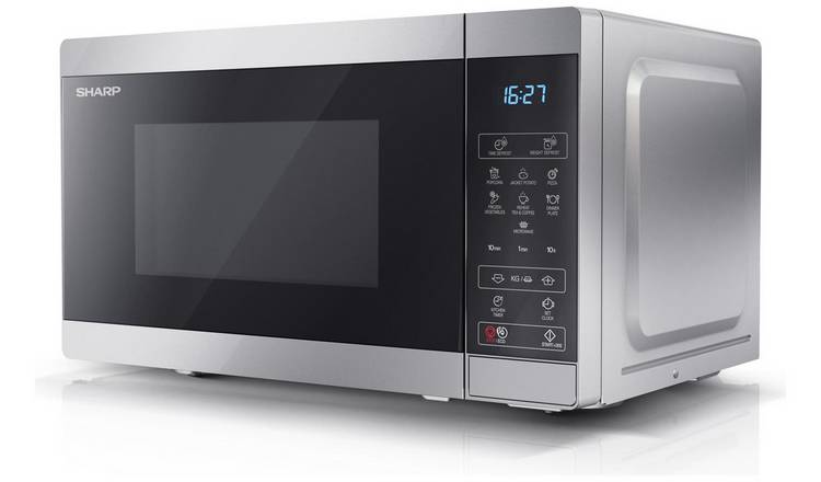 Argos deals microwaves silver