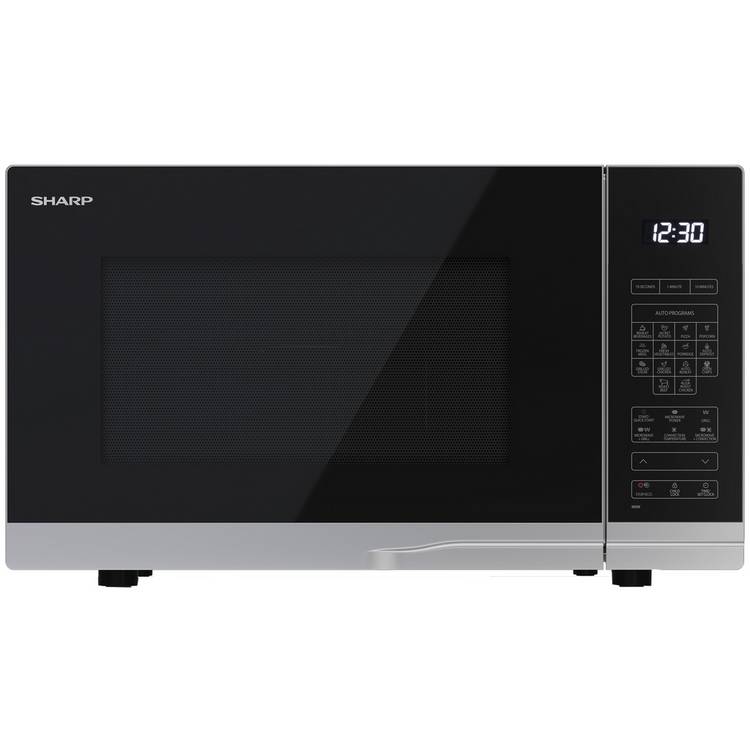 Sharp 1000W Combination Microwave YC-PC322AU-S - Silver 0