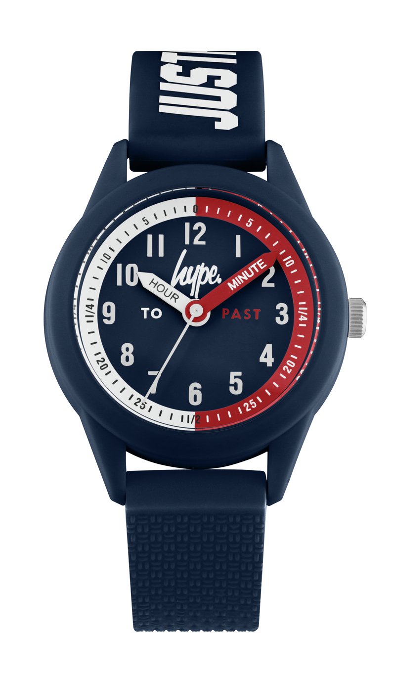 Hype Kid's Blue Silicone Strap Watch