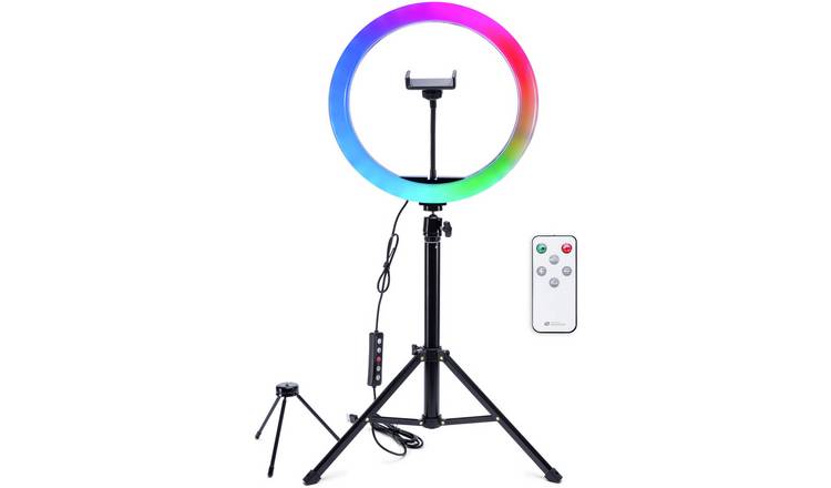 Rio Professional RGB Makeup & Vlogging 12-inch RGB LED Ring Light