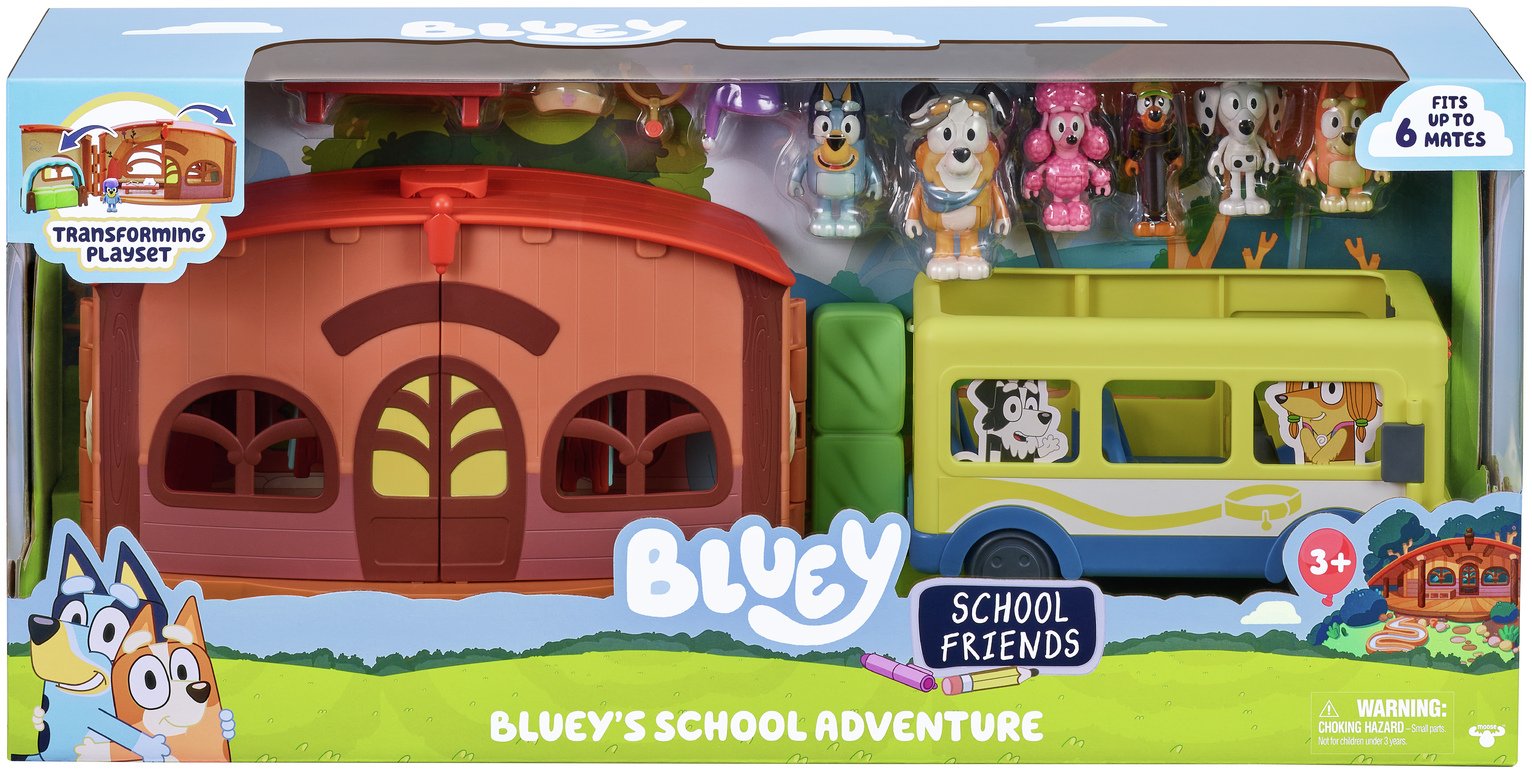 Bluey S7 Adventure School Playset review