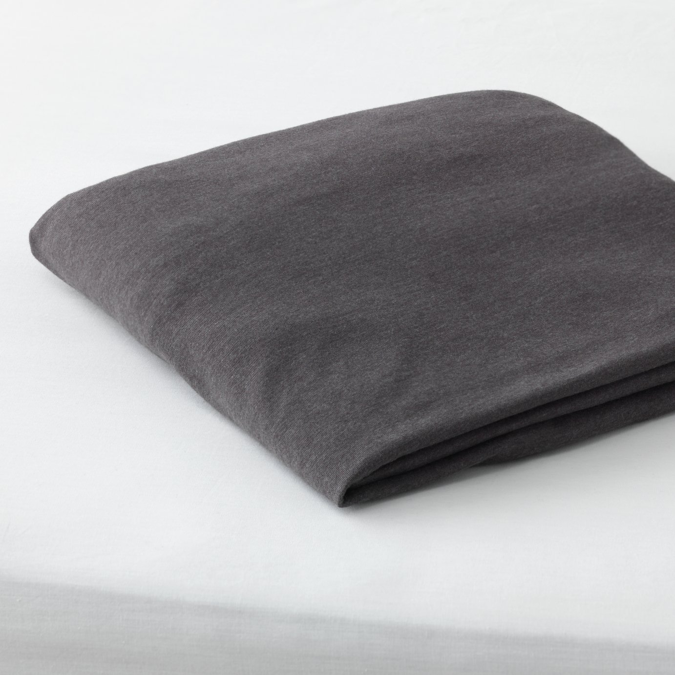 Argos Home Grey Jersey Marl Fitted Sheet Review