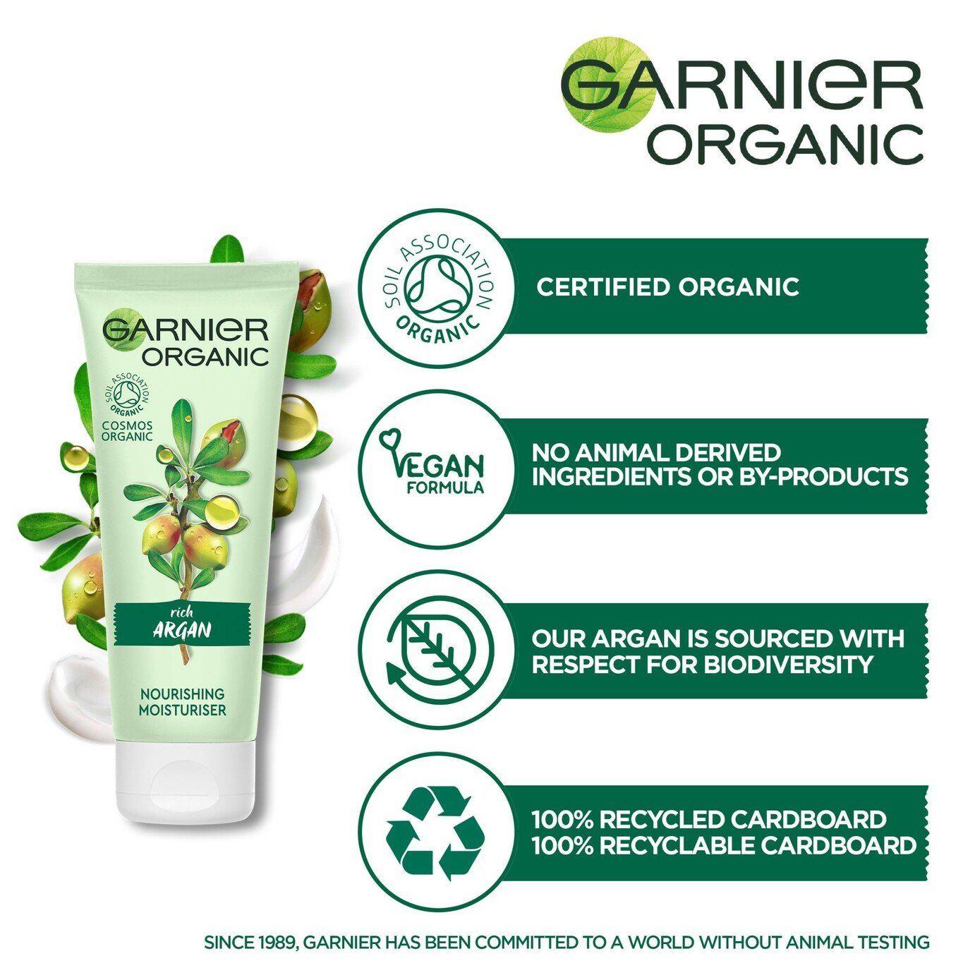 Garnier Skincare Organic Argan Moisturiser Review