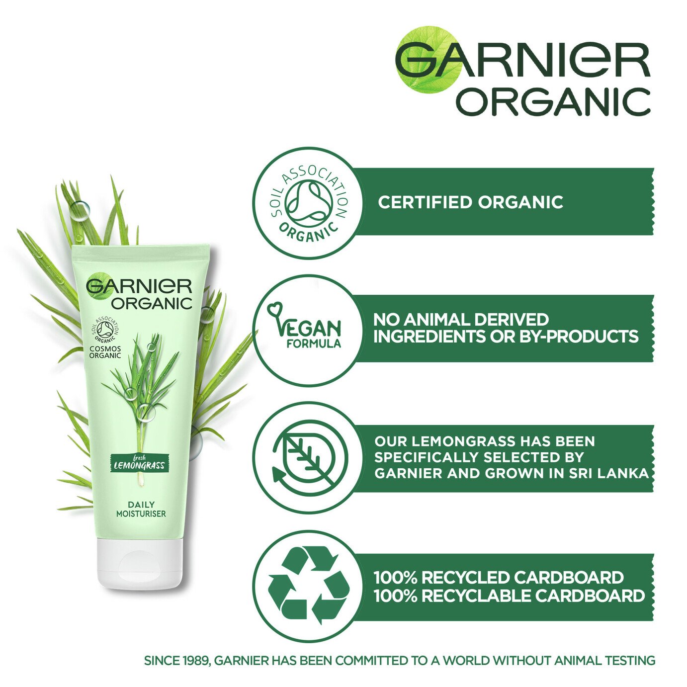 Garnier Skincare Organic Lemongrass Daily Moisturiser Review