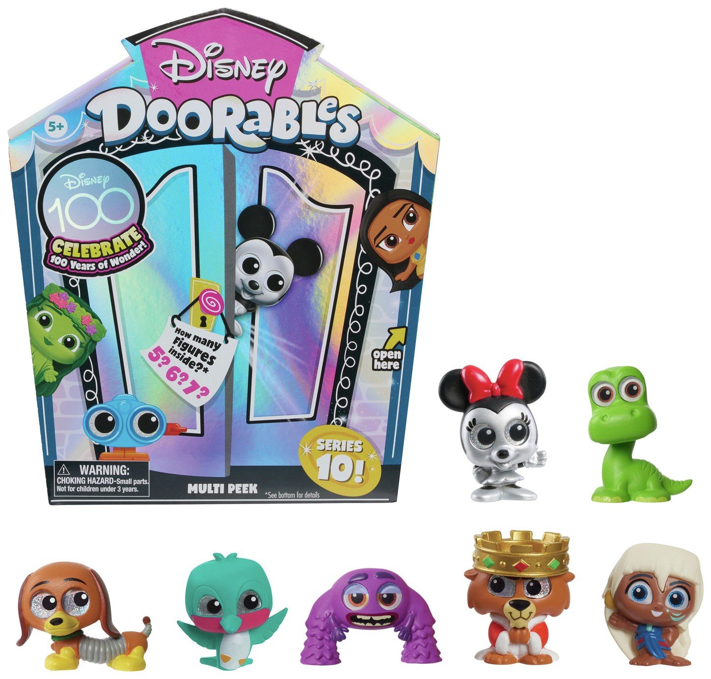 Disney Doorables Series 10 Multi Peek Exclusive Mini Figures